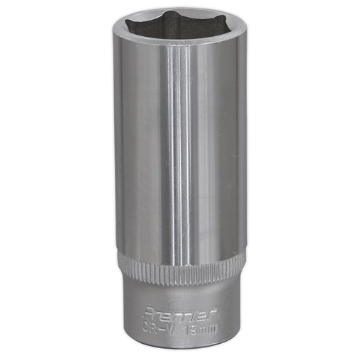 Sealey WallDrive Socket 19mm Deep 3/8"Sq Drive S3819D Sealey - Dynamic Drive