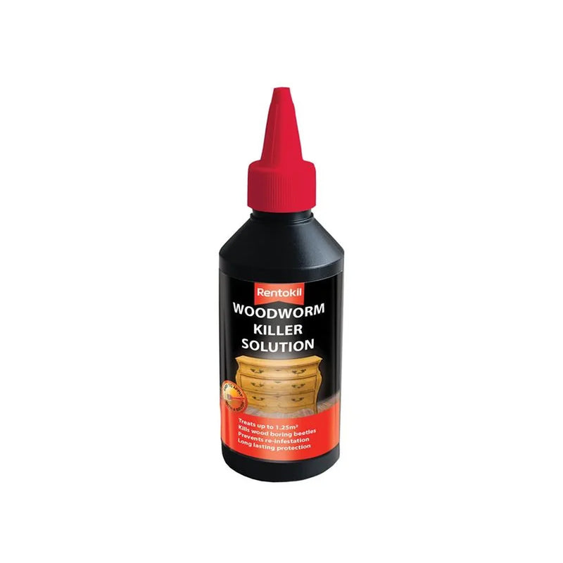 Rentokil Woodworm Killer Solution 250ml PSW100 - PSW100