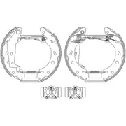 Mintex Brake Shoe Set Axle Kit fits Smart City-Coupe 1998-2004