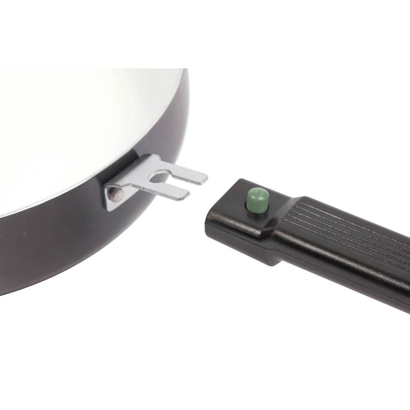Bo-Camp Frying Pan Sprint Removable Handle Blk/White Dia 26cm Bo-Camp - Dynamic Drive