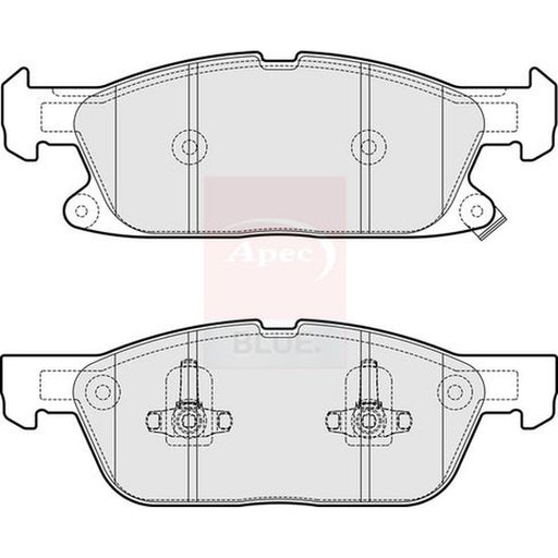 Apec Front Brake Pad Set fits Ford Focus IV 2019-2025 2.0 2.3