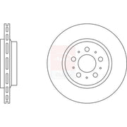 Apec Front & Rear Brake Discs & Pads fits Volvo XC90 I 2002-2014 2.5 3.2