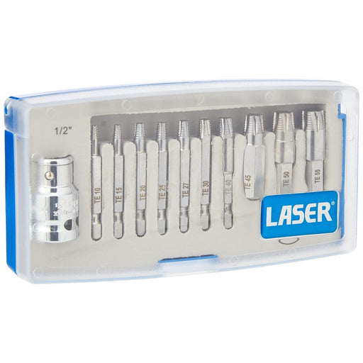 Laser Extractor Set for Torx Fixings 11pc 6080 Laser - Dynamic Drive