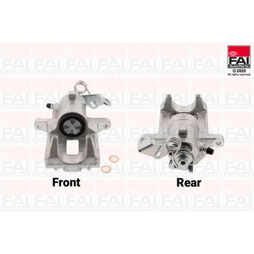 FAI Brake Caliper Assembly Rear Right fits Audi A2 2002-2005 1.4 1.6