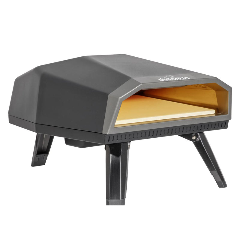 Dellonda Gas Pizza Oven with Water-Resistant Cover/Carry Bag & 12" Pizza Peel Dellonda  - Dynamic Drive