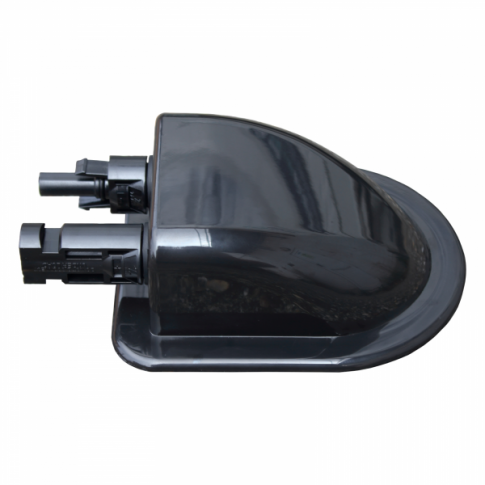 Photonic Universe Waterproof black double cable entry gland for T4 connectors Dyna-mo Solar - Dynamic Drive