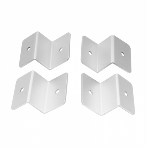 Photonic Universe Set of 4 lightweight small brackets for mounting small solar panels Dyna-mo Solar - Dynamic Drive