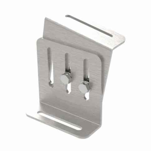 Photonic Universe Set of 2 aluminium tilting brackets for small solar panels Dyna-mo Solar - Dynamic Drive