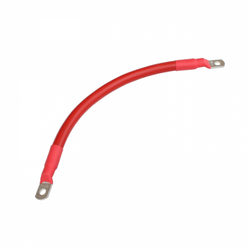 Photonic Universe 30cm 50mm2 heavy duty battery cable link with eyelets to connect batteries Dyna-mo Solar - Dynamic Drive
