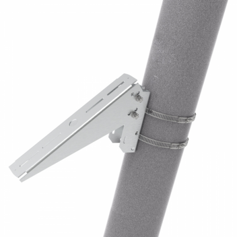 Photonic Universe Adjustable angle bracket for small solar panel on a pole, fence or wall Dyna-mo Solar - Dynamic Drive
