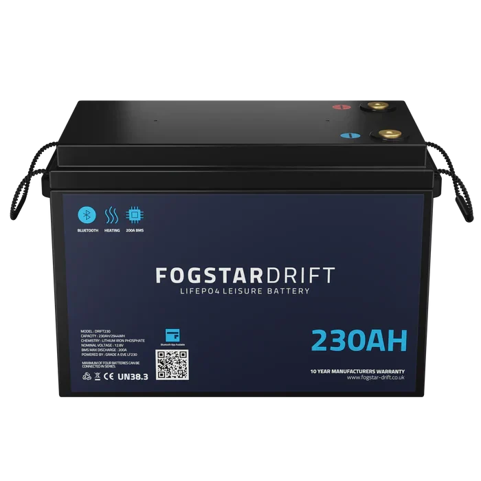 Fogstar 12v - LiFeP04 Battery Dyna-mo Solar - Dynamic Drive
