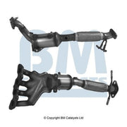 BM Catalysts Homologated Petrol Cat fits Ford C-Max 2007-2010 1.6
