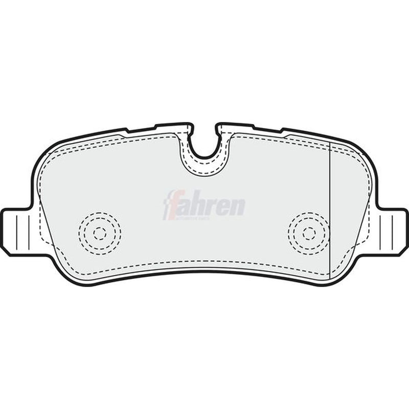 Fahren Front & Rear Brake Discs & Pads fits Land Rover Range Rover Sport I