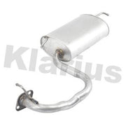 Klarius Box With Tail Pipe Rear fits Toyota Avensis 2003-2008 1.8