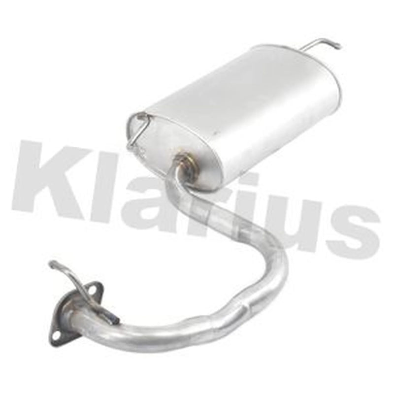 Klarius Box With Tail Pipe Rear fits Toyota Avensis 2003-2008 1.8
