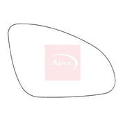 Apec Exterior Wing Mirror Glass Right fits Toyota Auris 2012-2018