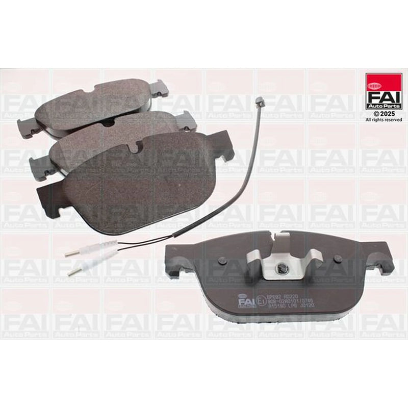 FAI Front Brake Pad Set fits Citroën C5 III 2009-2017 2.0 2.2 3.0