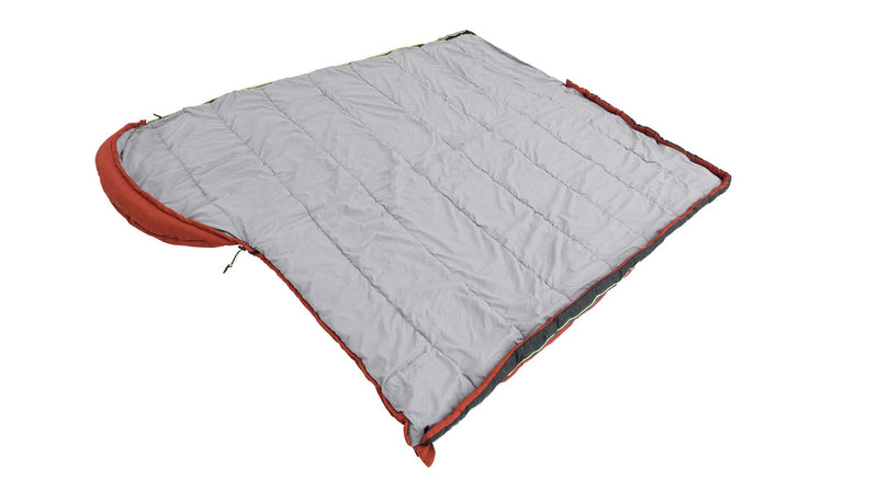 Outwell Campion Lux Burnt Orange Orange Single Sleeping Bag Outwell - Dynamic Drive