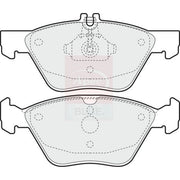 Apec Front Brake Pad Set PD3487