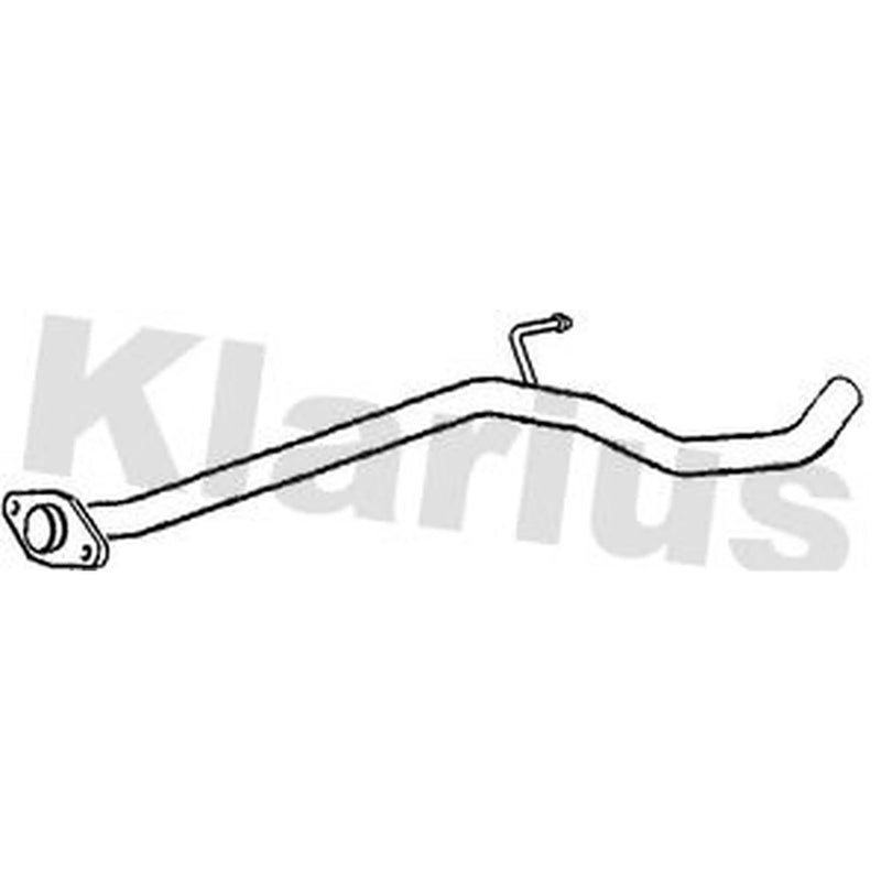 Klarius Exhaust Pipe OD fits Nissan Note 2006-2012 1.5
