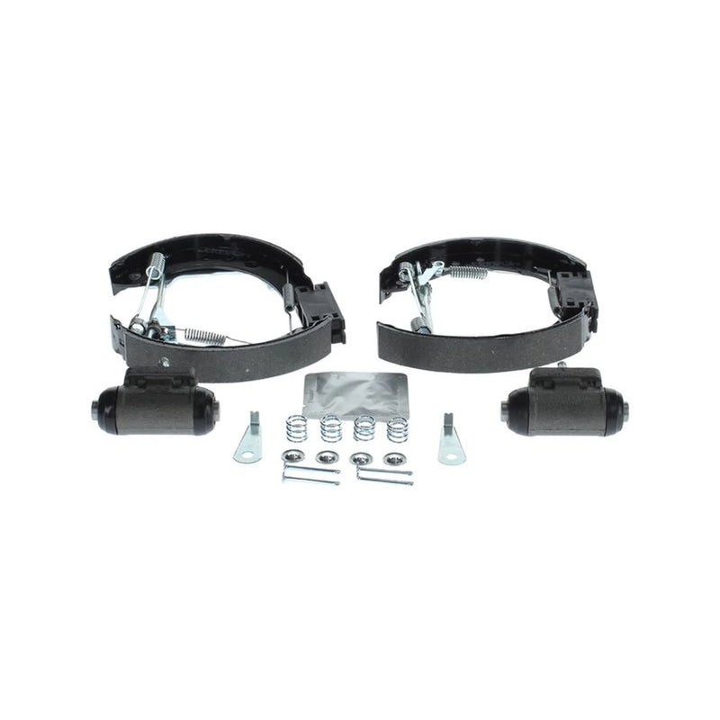Bosch Brake Shoe Set Axle Kit fits Nissan Micra II 1992-2000 1.0 1.3