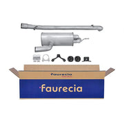 Hella End Silencer Rear fits VW Tiguan 2008-2018 2.0