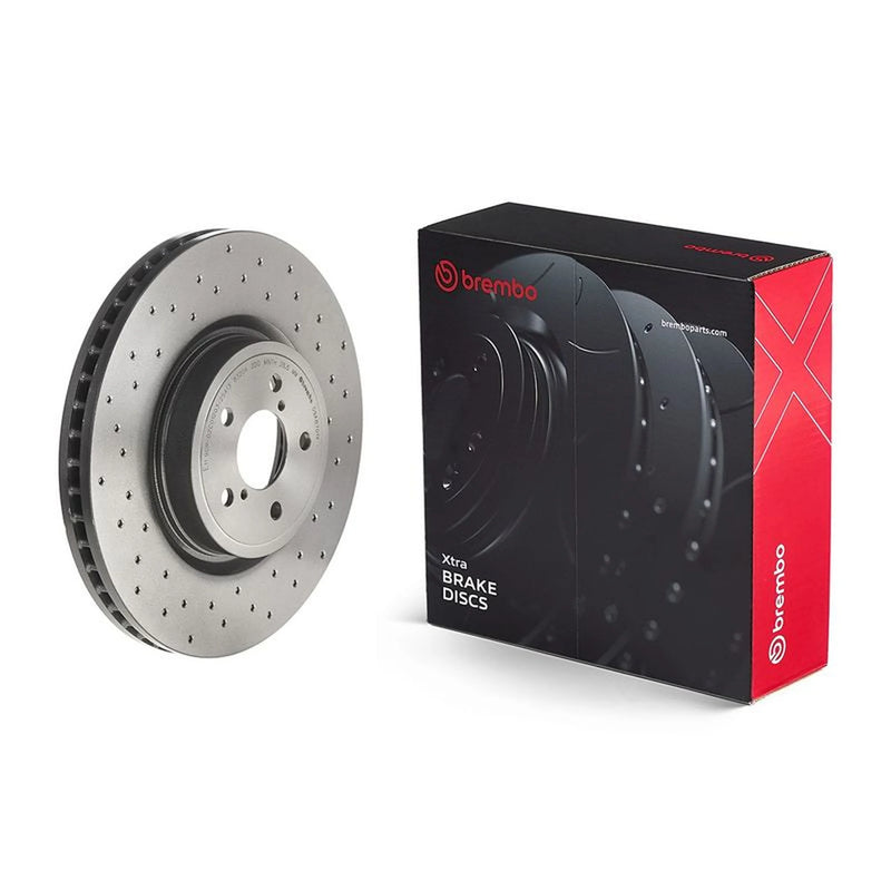 Brembo Xtra Front / & Rear / Brake Discs & Pads fits Subaru Outback 2009 on
