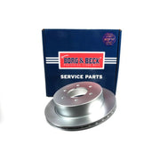 Borg & Beck Front & Rear Brake Discs & Pads fits Ford Ranger 2018-2019 2.0