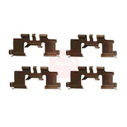 Apec Brake Pad Accessory Fitting Kit Front fits Citroën C-Zero 2010-2011