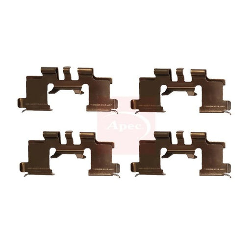 Apec Brake Pad Accessory Fitting Kit Front KIT1050