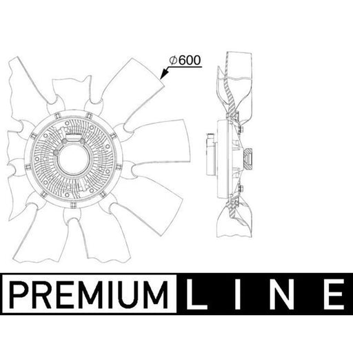 Mahle Engine Cooling Fan