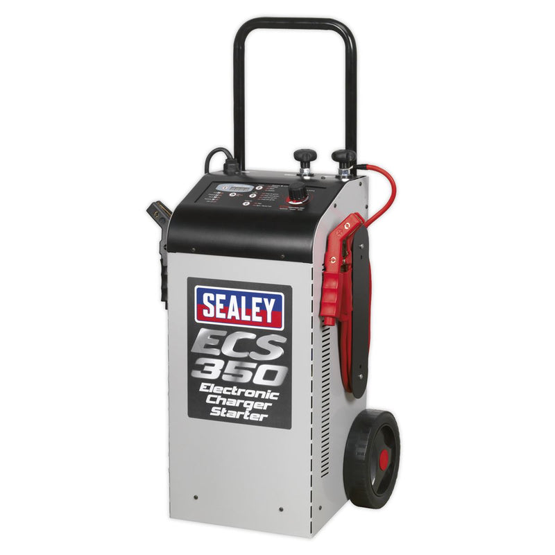 Sealey Electronic Charger Starter 60/350A 12/24V ECS350 Sealey - Dynamic Drive
