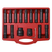 Sealey Impact Hex TRX-Star* & TRX-Star* Female Socket Bit Set 16pc 3/4" & 1"Sq D Sealey - Dynamic Drive