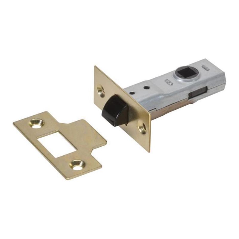 Union J2600 3.0 Tubular Latch Essentials Polished Brass 79mm 3in Boxed UNION - Dynamic Drive
