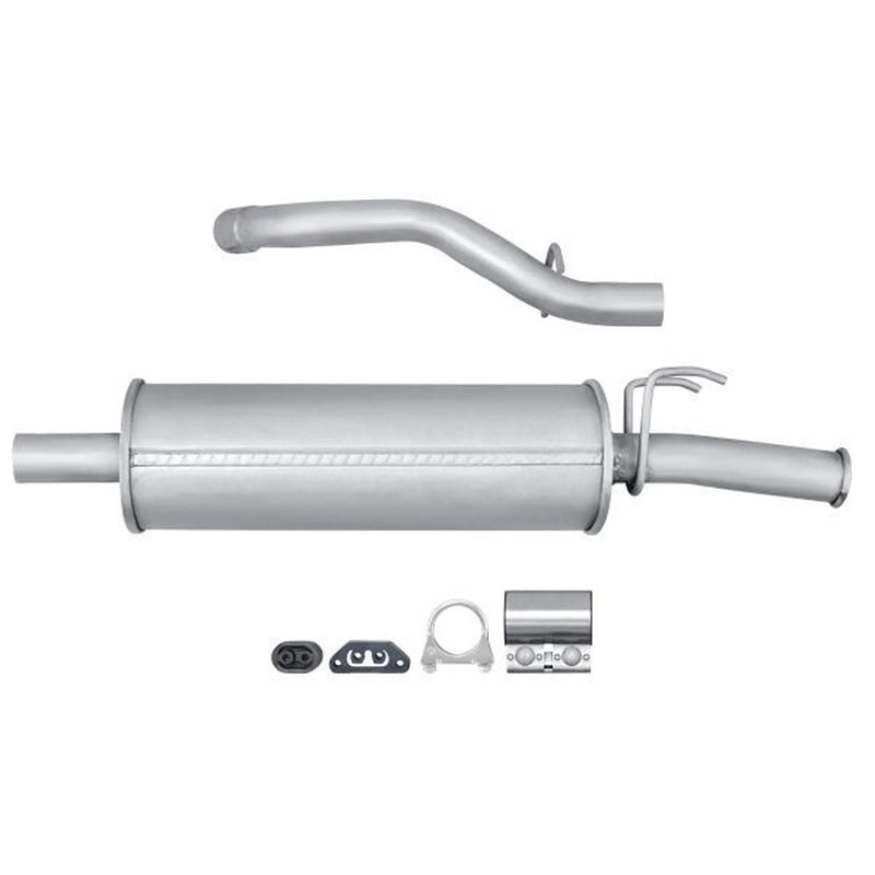 Hella End Silencer Rear fits Renault 11 1983-1988 1.1 1.2 1.4 1.6
