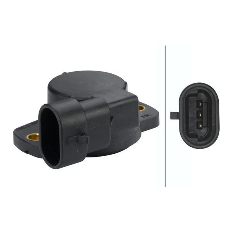 Hella Throttle Position Sensor fits Alfa Romeo 145 1994-1996 1.4 1.6