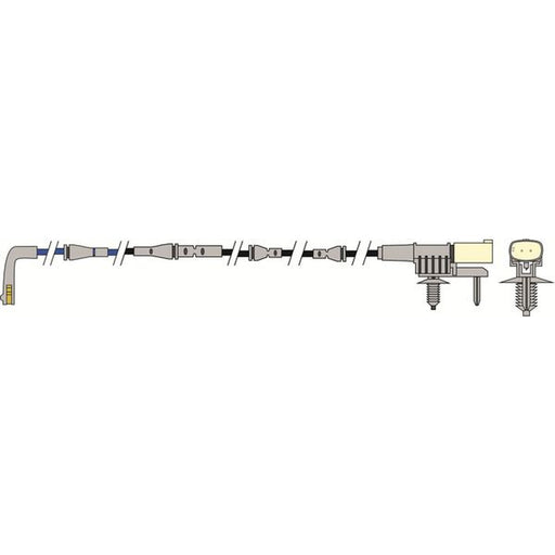Abtex Brake Pad Wear Sensor Front fits Jaguar Xe 2015 on 2.0