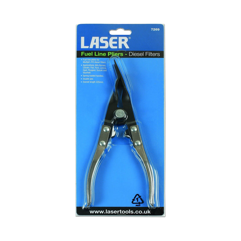 Laser Fuel Line Pliers - for Diesel Filters 7269 Laser - Dynamic Drive