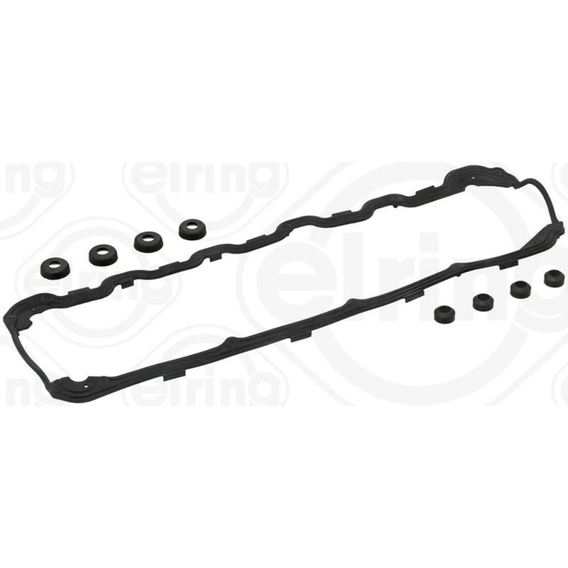 Elring Cylinder Head Cover Gasket Set fits Audi 100 C3 1989-1991 2.4