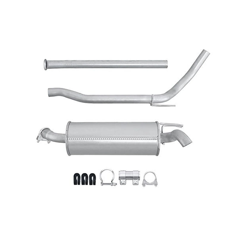 Hella End Silencer Rear fits Renault Twingo I 1993-1996 1.2