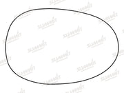 Summit Stick-On Standard Mirror Glass fits Mazda MX-5 05 to 09 RHS Summit - Bars 4 Cars