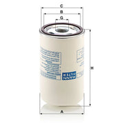 MANN-FILTER Ef 76mm LB 719/2
