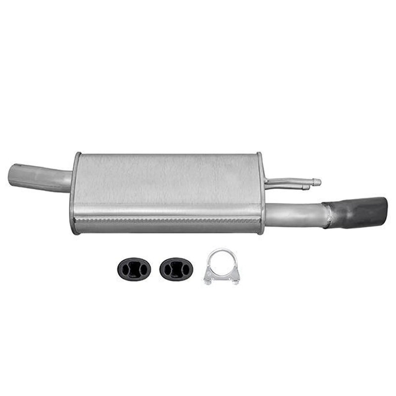 Hella End Silencer Rear fits Opel Tigra 1994-2000 1.4 1.6