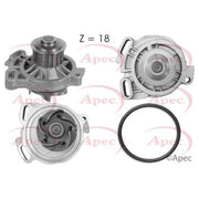 Apec Engine Cooling Water Pump fits VW Transporter 1990-2003 2.4 2.5