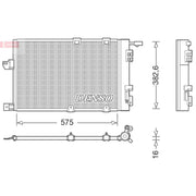Denso Air Conditioning Condenser DCN20038
