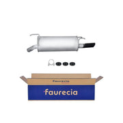 Hella End Silencer Rear fits Opel Omega B 1994-1999 2.0