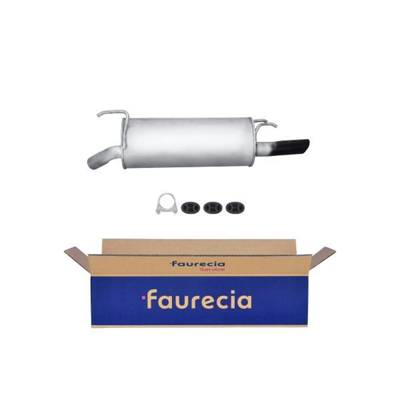 Hella End Silencer Rear fits Opel Omega B 1994-1999 2.0