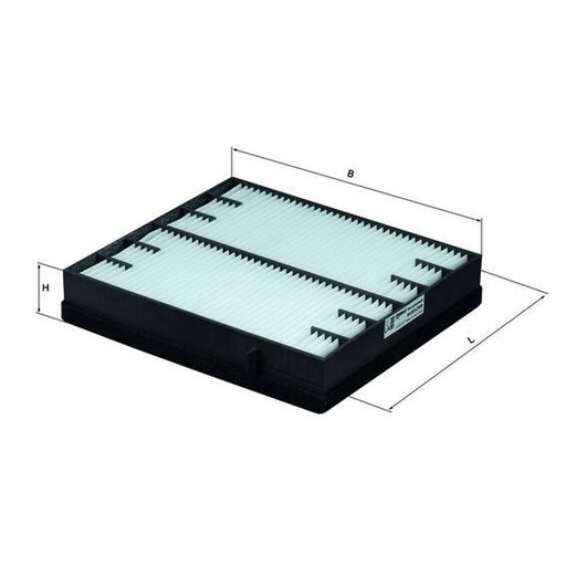 Mahle Cabin Air Filter (Pollen Filter) fits Mercedes-Benz M-Class 1998-2005