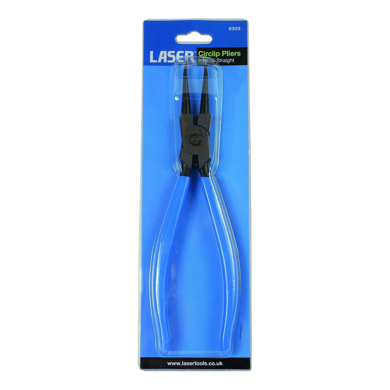 Laser Internal Circlip Pliers - Straight 250mm 6303 Laser - Dynamic Drive
