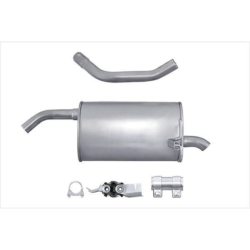 Hella End Silencer Rear fits Renault Clio III 2005-2014 1.4 1.6